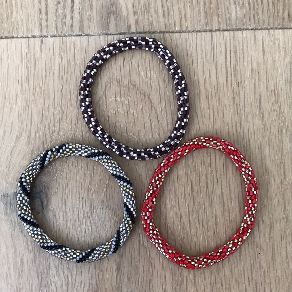 Lily & Laura beaded bracelets